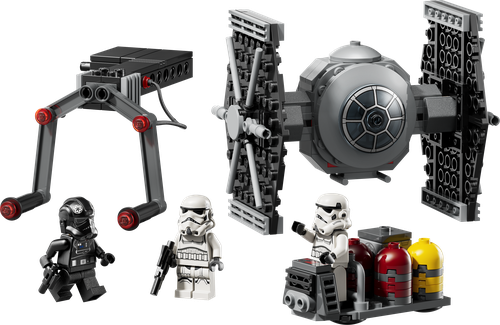 TIE Fighter with Imperial Hangar Rack