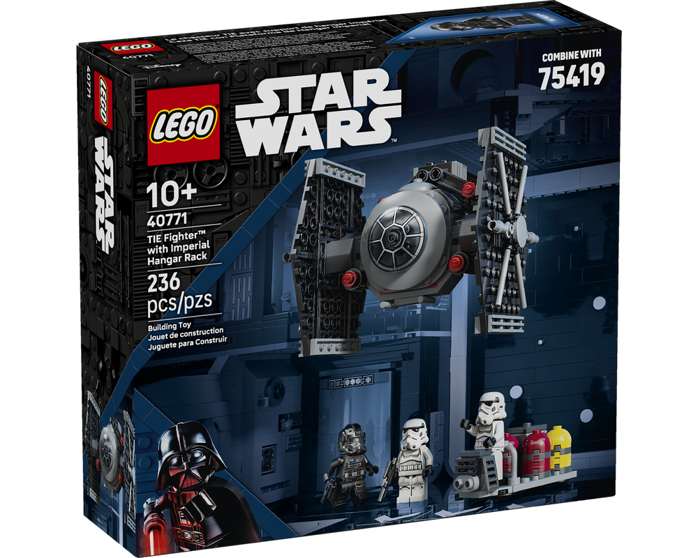 LEGO Set 40771-1 TIE Fighter with Imperial Hangar Rack (2025 Star