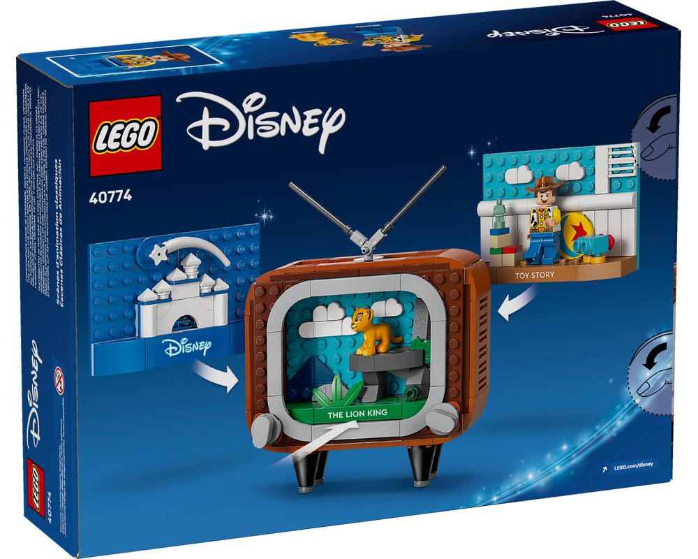 LEGO Set 40774-1 Classic Animation Scenes (2025 Disney) | Rebrickable ...