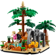 African Savanna Diorama
