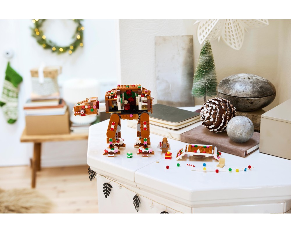 LEGO Set 40806-1 Gingerbread AT-AT Walker (2025 Star Wars ...