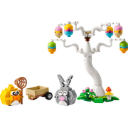 Easter Bunny and Chick Egg Hunt