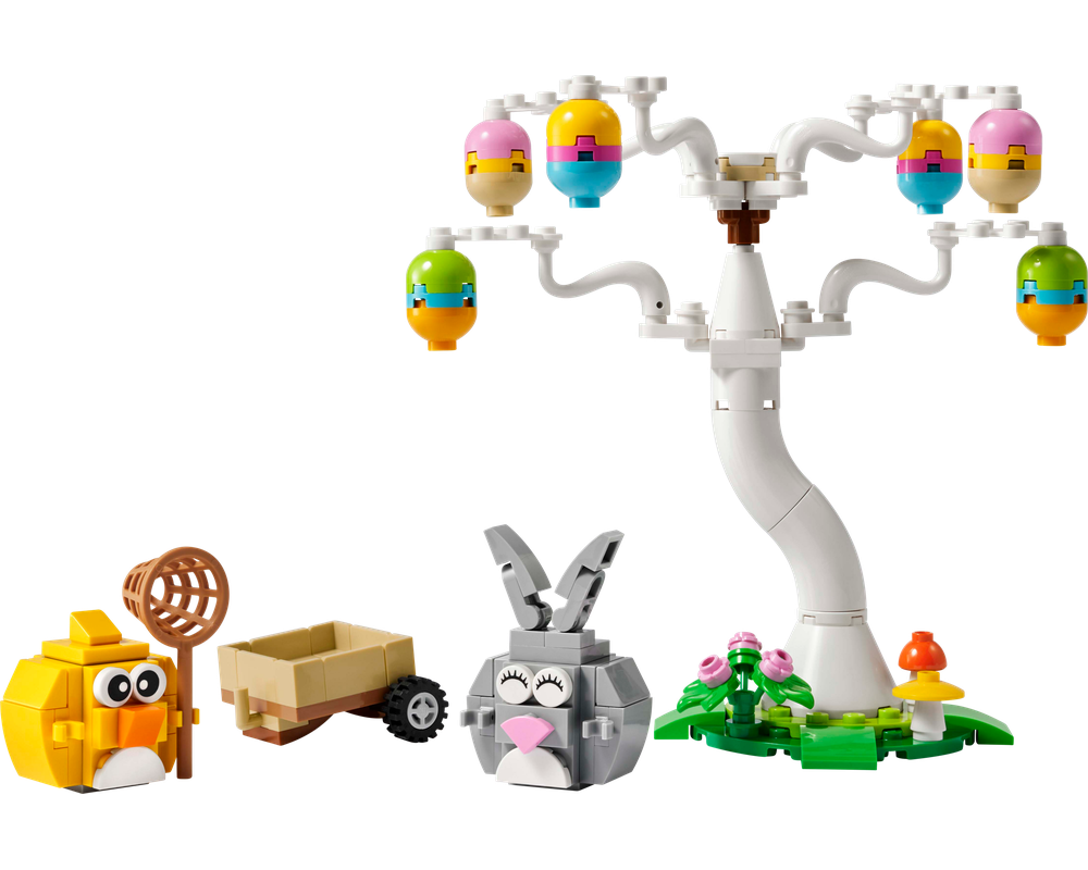 LEGO Set 40808-1 Easter Bunny and Chick Egg Hunt (2025 Seasonal