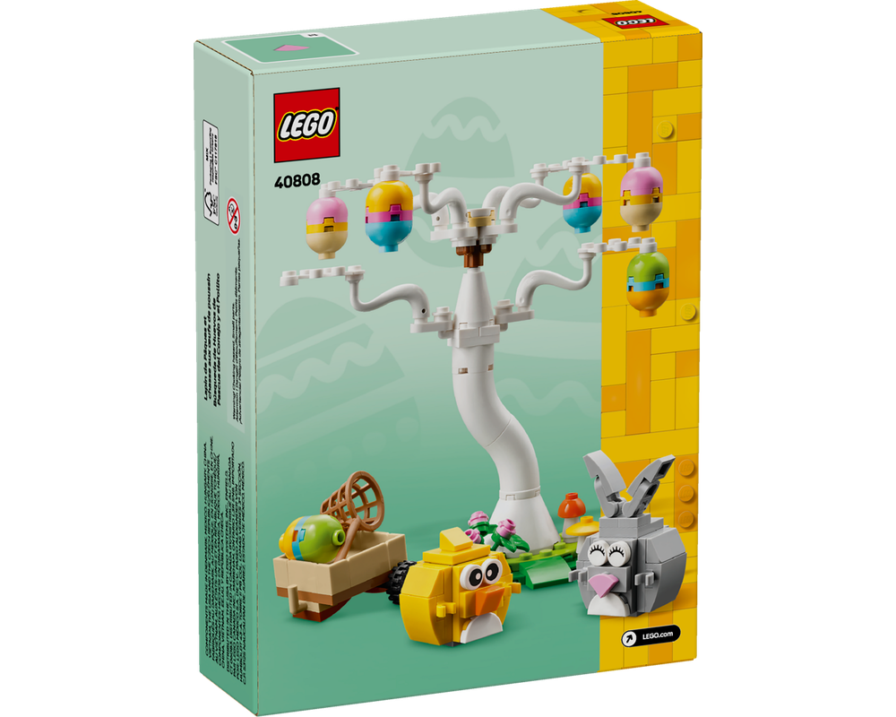 LEGO Set 40808-1 Easter Bunny and Chick Egg Hunt (2025 Seasonal