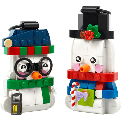 LEGO Snowman Ornaments set 40812