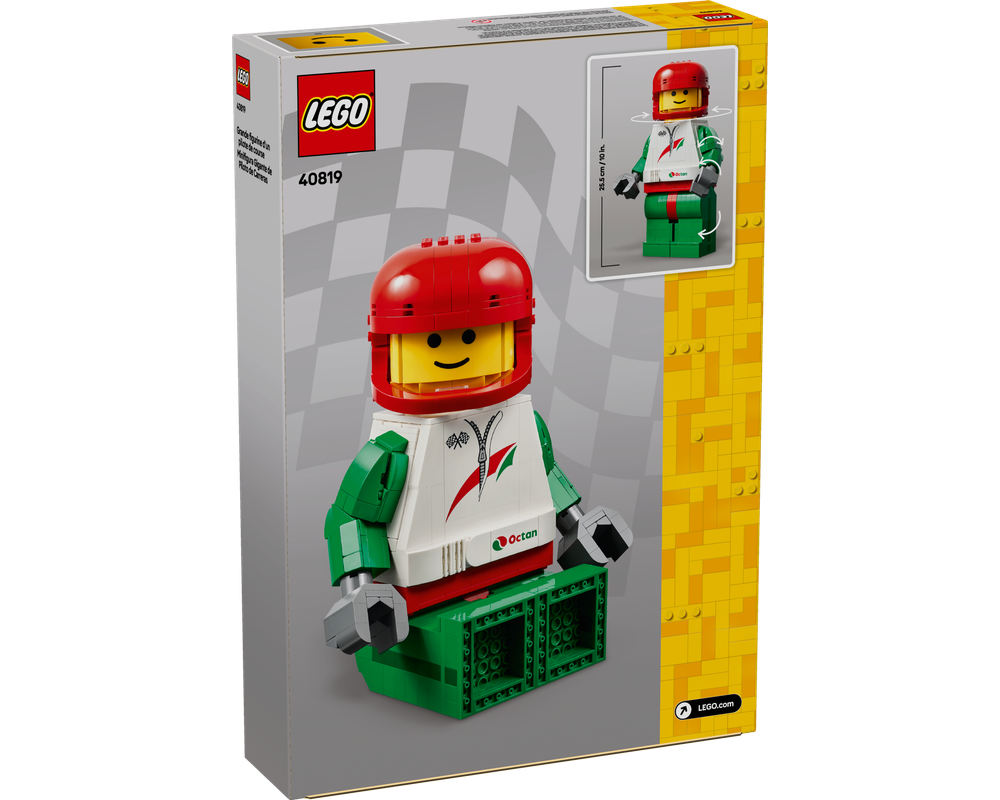 LEGO Set 40819-1 Up-Scaled Racing Driver Minifigure (2025 Other ...