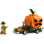 Jack-o'-Lantern Pickup Truck