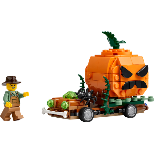 Jack-o'-Lantern Pickup Truck