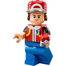 Up-Scaled Red Minifigure (set 40868-1)