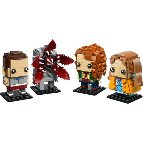 Eleven, Max, Demogorgon and Holly Figures