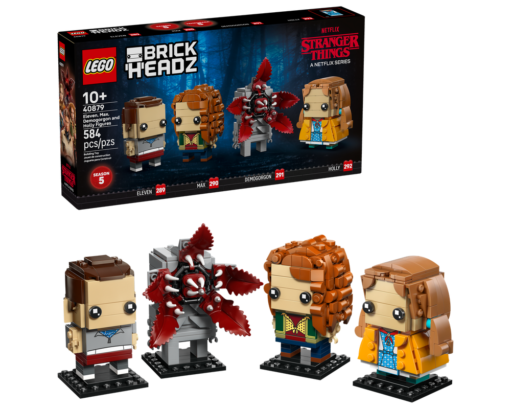LEGO Set 40879-1 Eleven, Max, Demogorgon and Holly Figures (2026