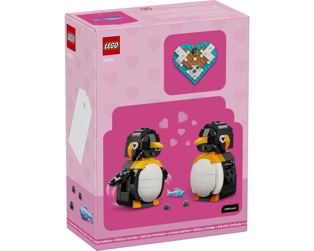 LEGO Set 40886-1 Penguins in Love (2026 Seasonal > Valentine