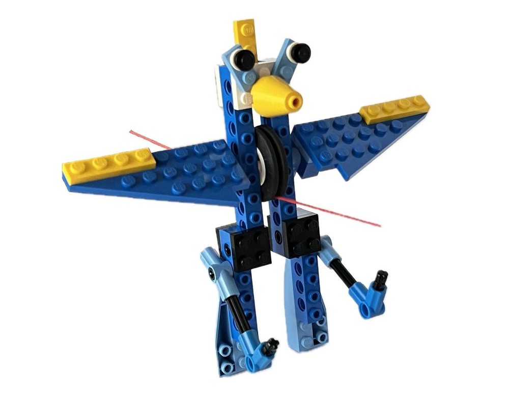 LEGO Set 4090-1-c2 Wing Rotating Bird (2003 Creator > Inventor ...