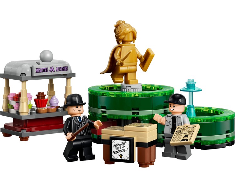 LEGO Harry Potter 40901 Ministry Munchies & The Daily Prophet Stands