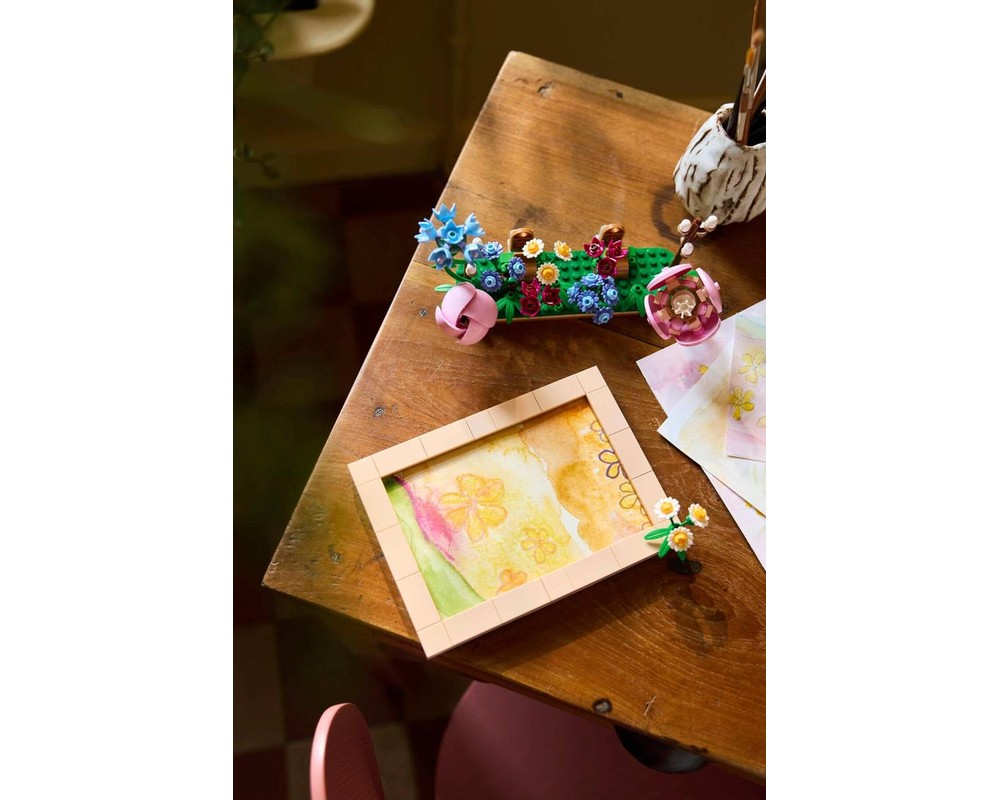 わんきつさま専用 LEGO Set 40916-1 Floral Picture Frame (2026 Botanicals