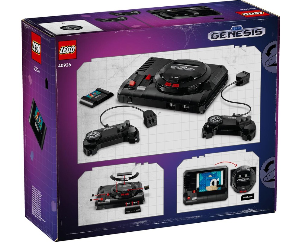 LEGO Set 40926-1 SEGA Genesis Console (2026 Other) | Rebrickable