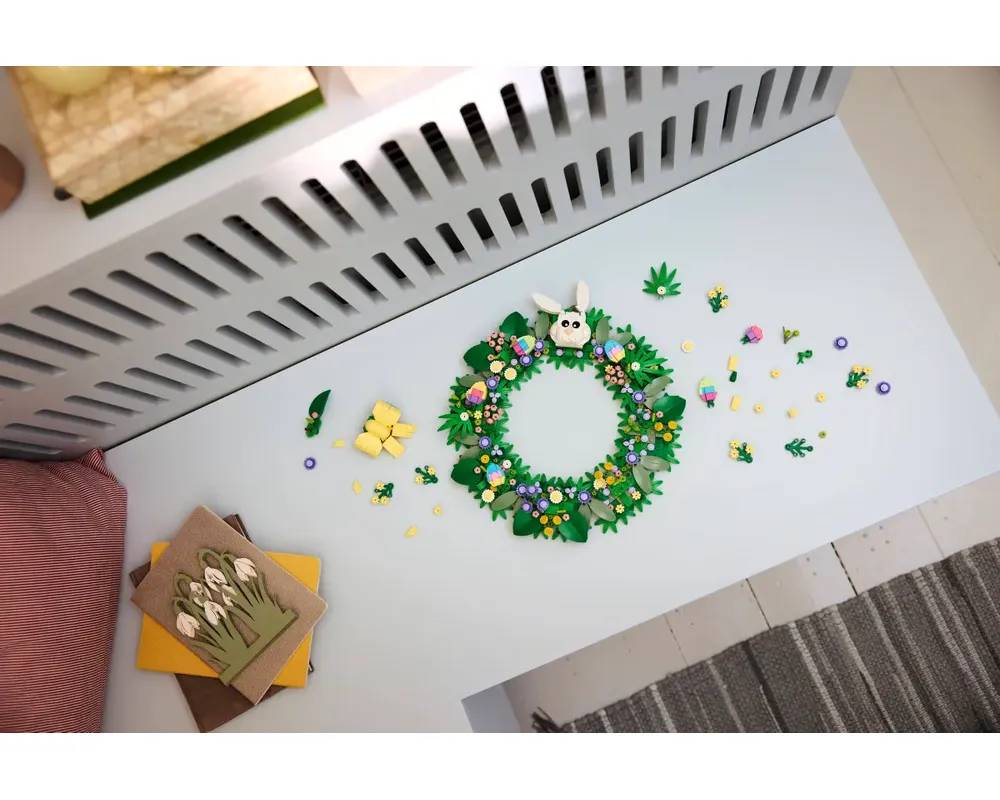 LEGO Set 40957-1 Spring Wreath (2026 Seasonal > Easter) | Rebrickable ...