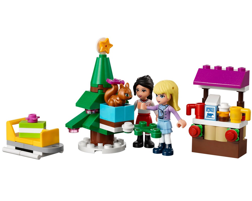 vindue overliggende orientering LEGO Set 41016-1 Friends Advent Calendar 2013 (2013 Seasonal > Advent >  Friends) | Rebrickable - Build with LEGO