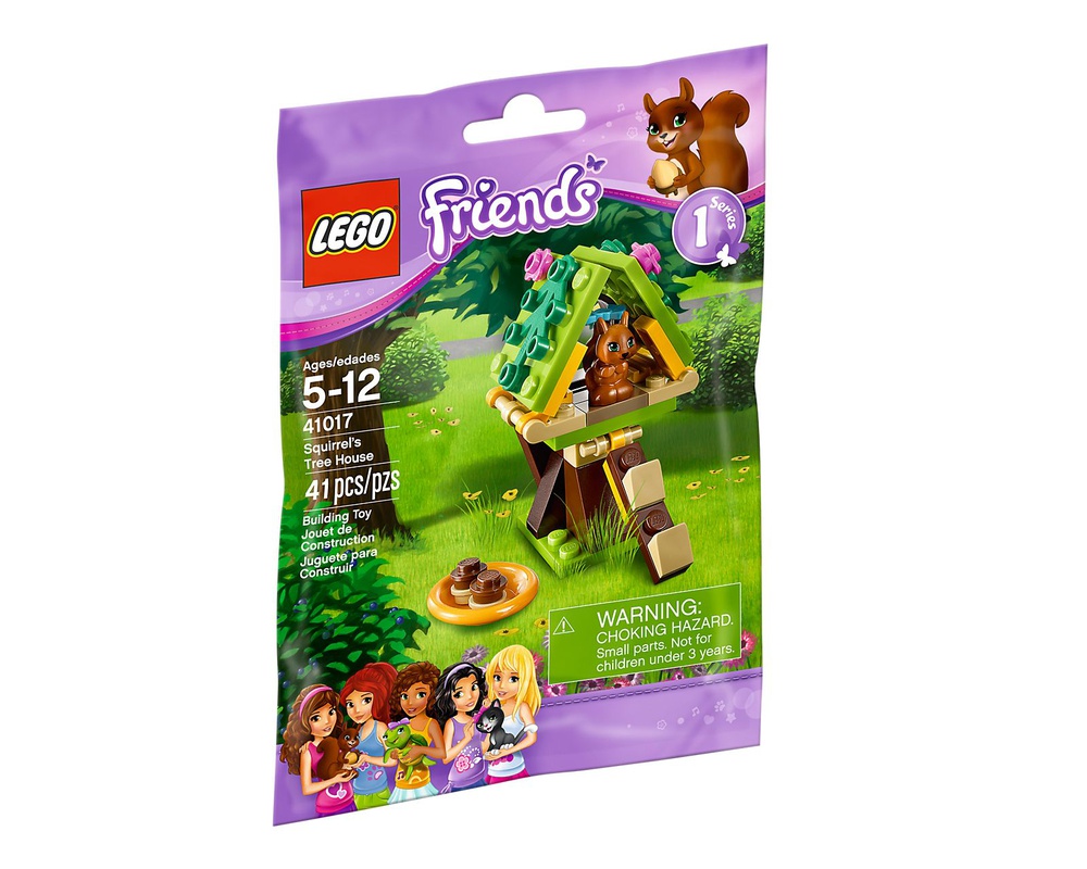 Tilgængelig animation manuskript LEGO Set 41017-1 Squirrel's Tree House (2013 Friends) | Rebrickable - Build  with LEGO