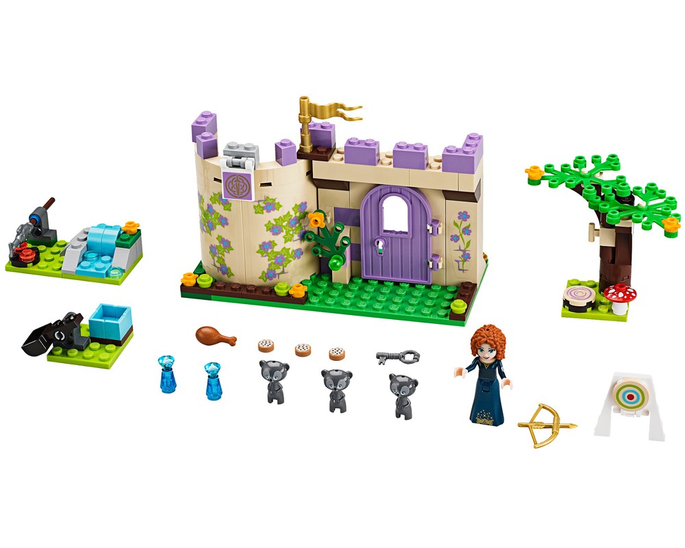LEGO Set 41051-1 Merida's Highland Games (2014 Disney Princess) | Rebrickable - with LEGO