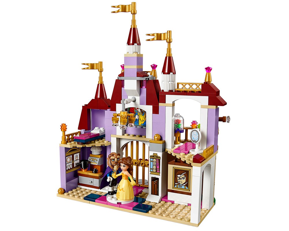 Beauty and discount beast lego set