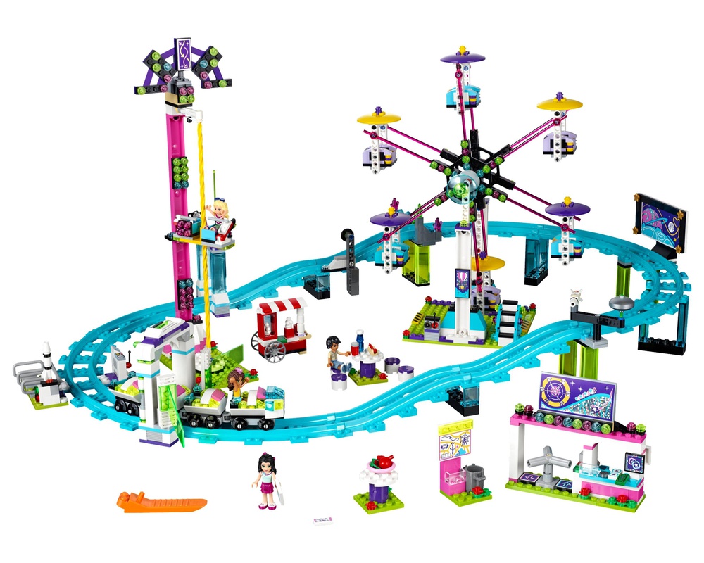 LEGO Set 41130-1 Amusement Park Roller Coaster (2016 | Rebrickable - Build LEGO