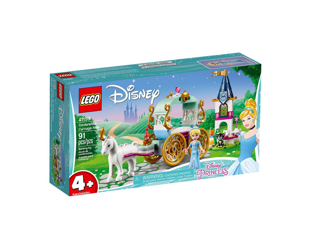 LEGO Set 41159-1 Cinderella's Carriage Ride (2019 Disney > Disney