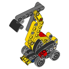 Excavator (set 412504-1)