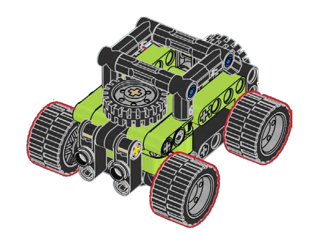 LEGO Set 412506-1 Offroader (2025 Technic) | Rebrickable - Build