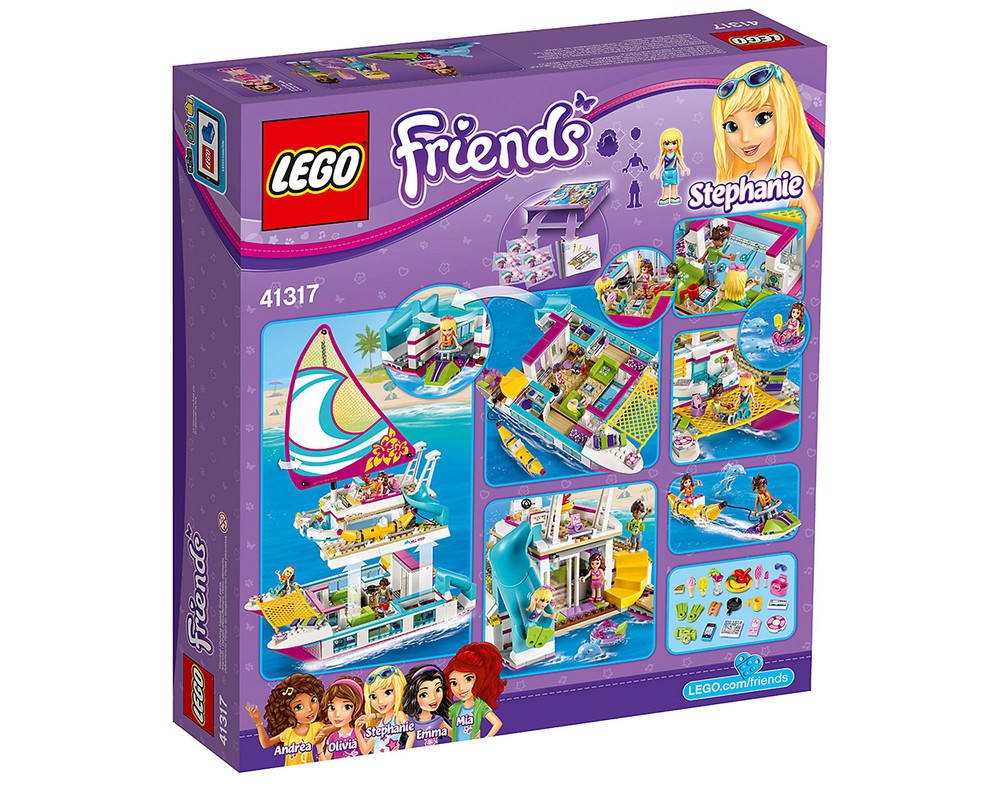 Lego friends sunshine online catamaran instructions