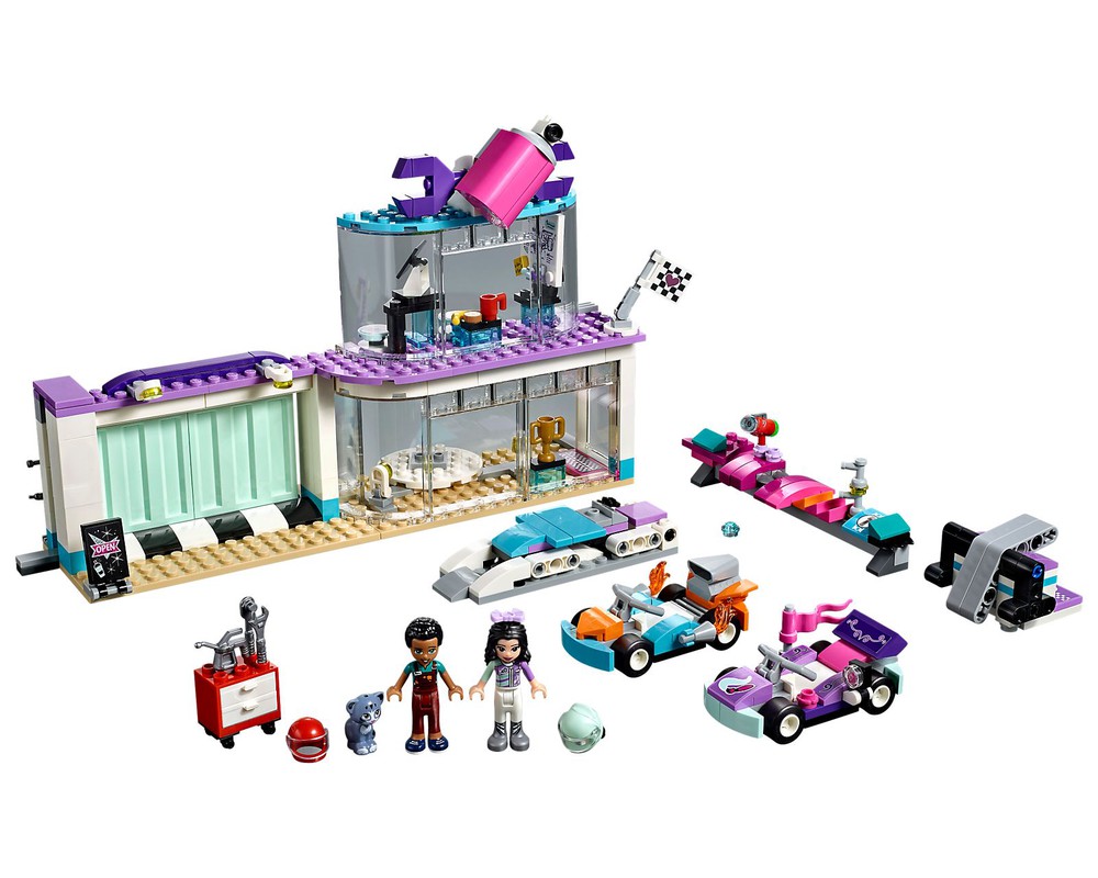 lego friends tuning shop