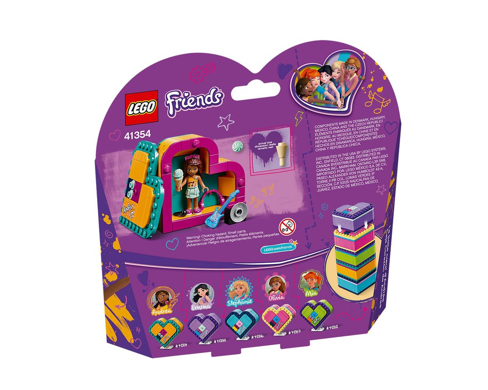 Lego Set 41354-1 Andrea's Heart Box (2019 Friends) 