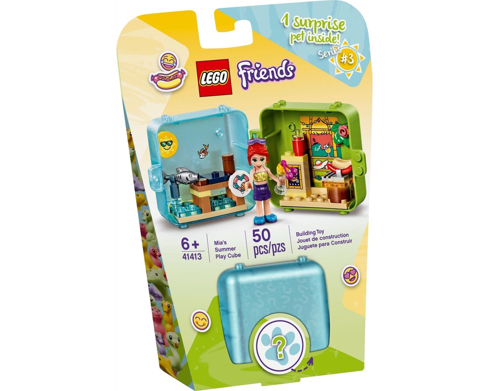 LEGO Set 41413-1 Mia's Summer Play Cube (2020 Friends) | Rebrickable ...