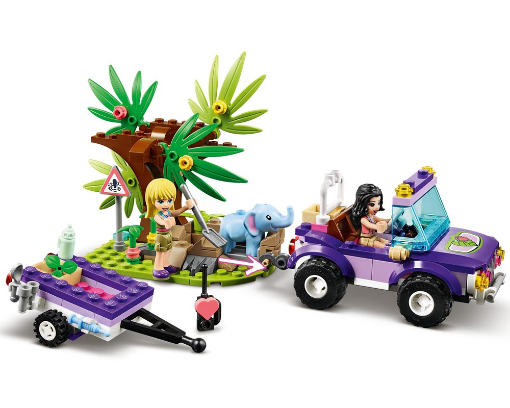 Lego friends baby discount elephant jungle rescue instructions