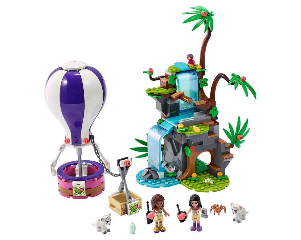LEGO Set 41423-1 Tiger Hot Air Balloon Jungle Rescue (2020 Friends 