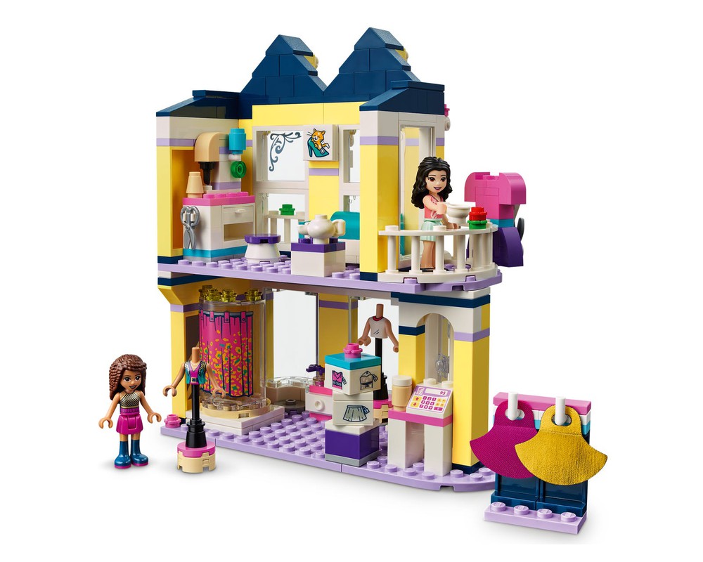 LEGO Set 41427-1 Emma's Fashion Shop (2020 Friends) | Rebrickable ...