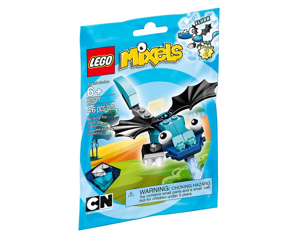 LEGO Set 41511-1 Flurr (2014 Mixels) | Rebrickable - Build with LEGO