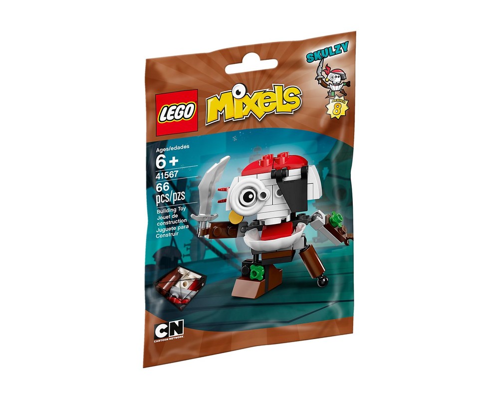 LEGO Set 41567-1 Skulzy (2016 Mixels) | Rebrickable - Build with LEGO