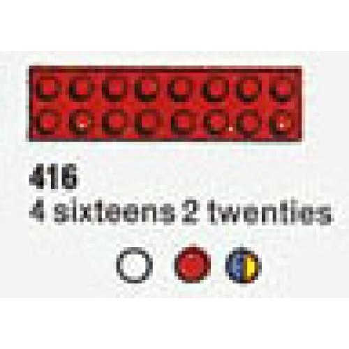 4 Sixteens 2 Twenties (The Building Toy)