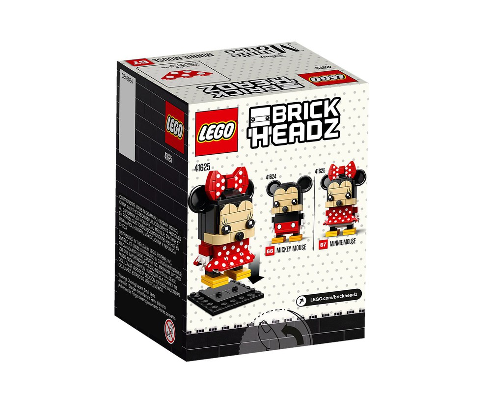 LEGO Set 41625-1 Minnie Mouse (2018 Brickheadz) | Rebrickable