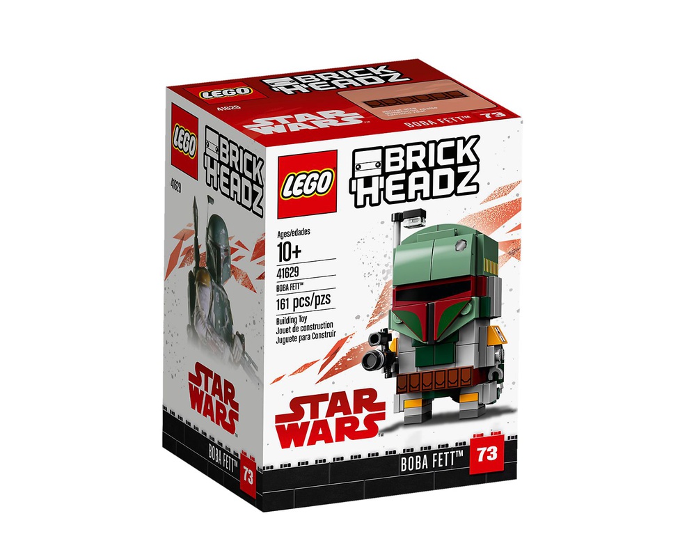 LEGO Set 41629-1 Boba Fett (2018 Brickheadz) | Rebrickable - Build