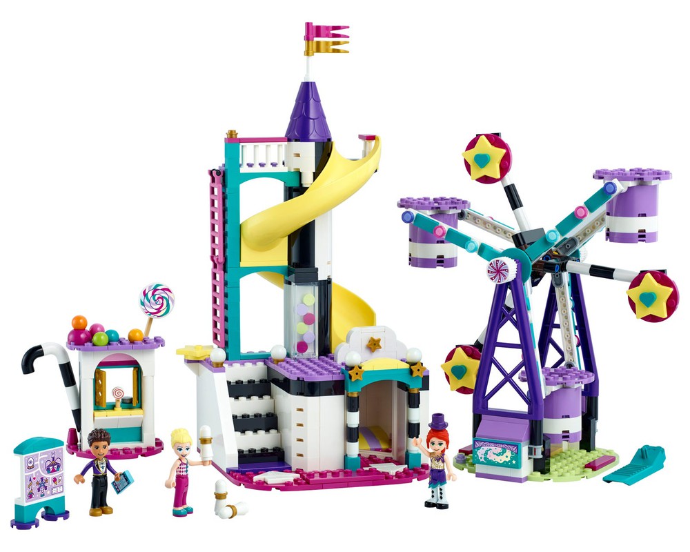 LEGO Set 41689-1 Magical Ferris Wheel and Slide (2021 Friends ...