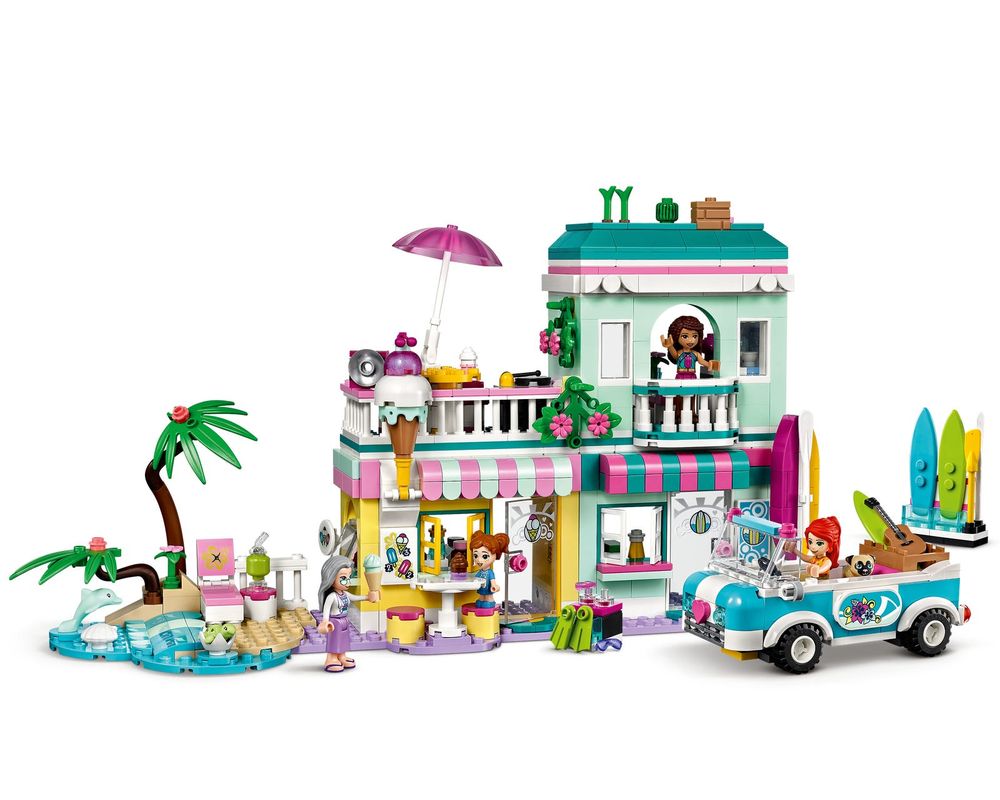 LEGO Set 41693-1 Surfer Beachfront (2021 Friends) | Rebrickable 