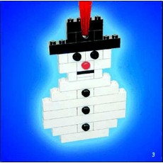 Snowman Ornament (set 4169306b-1)