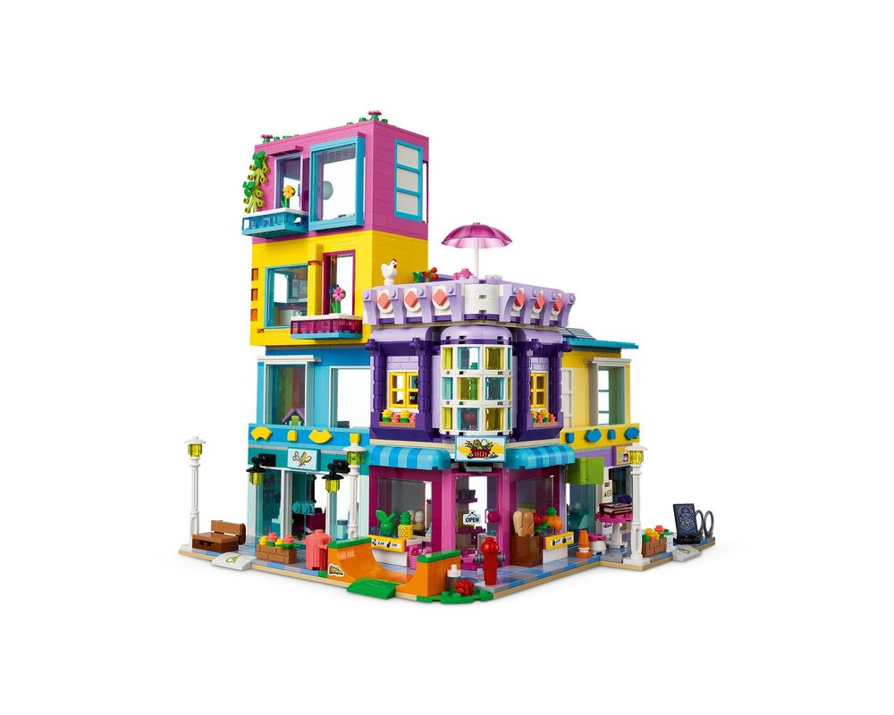 LEGO Set 41704-1 Main Street Building (2022 Friends) | Rebrickable 