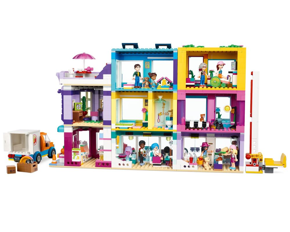 LEGO Set Main Street Building (2022 Friends) Rebrickable - LEGO