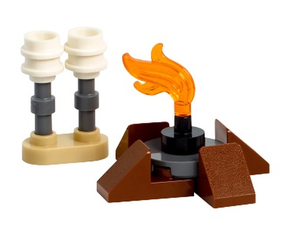 LEGO Set 417061s9 2022 Day 9 Roasting Marshmallows (2022 Seasonal