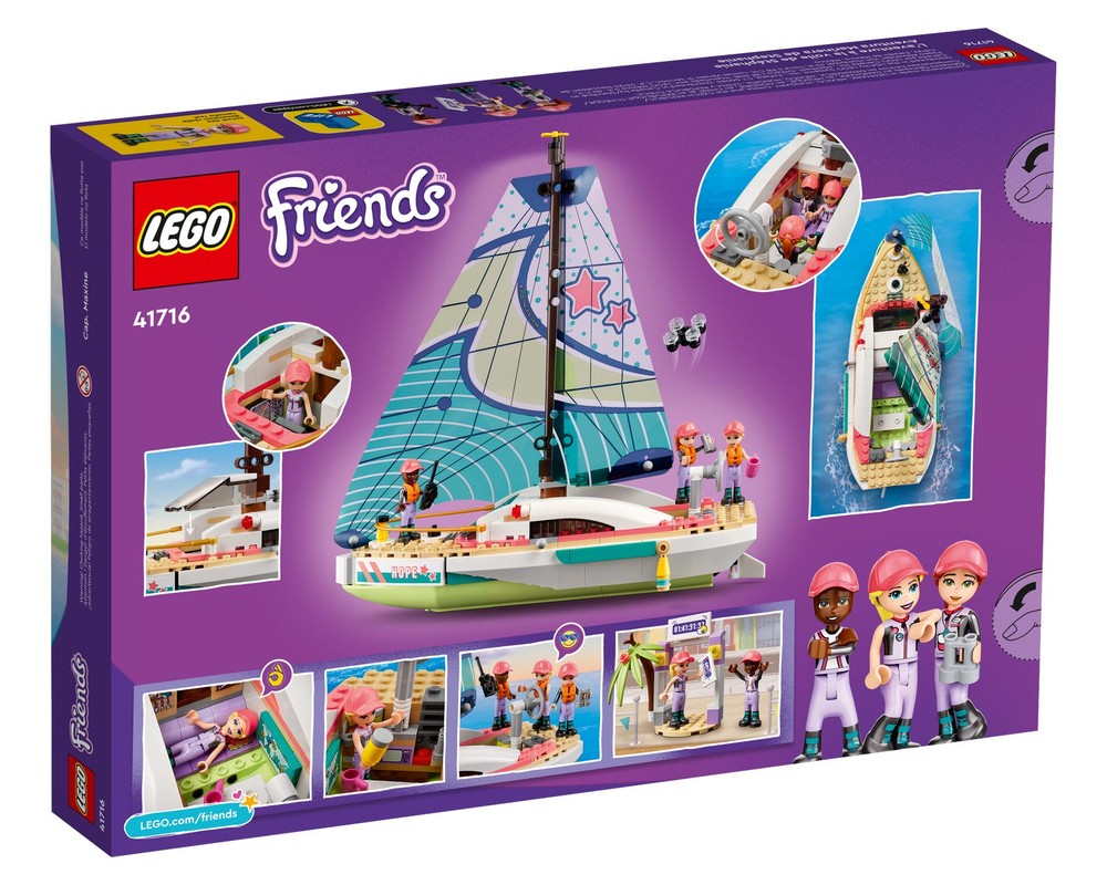LEGO Set 41716-1 Stephanie's Sailing Adventure (2022 Friends ...