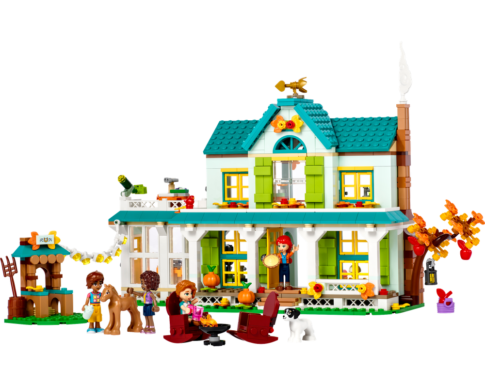 LEGO Set 41730-1 Autumn's House (2023 Friends) | Rebrickable - Build ...