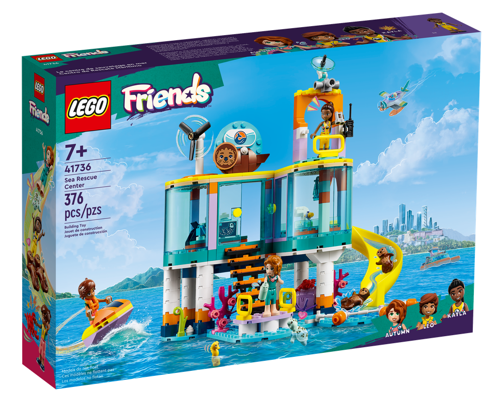LEGO Set 41736-1 Sea Rescue Center (2023 Friends) | Rebrickable - Build ...